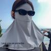 XIN SHENG XIANG Women's UV Protection Ice Silk Full Face Mask