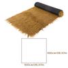 Thatched House Tiles Imitation DIY Roof Carpet Fake Straw Simulation Grass Decorative for Garden To Weave Duck Blind Lifelike
