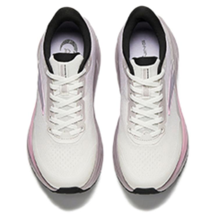 Anta Travel 2.5 Cushioning Slip Resistant Low Top Casual Running Shoes Women's White Gray 122545545-4