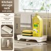 Steel Wall Mount Cloth Drying Rack With Automatic Drainage For Kitchen Organization