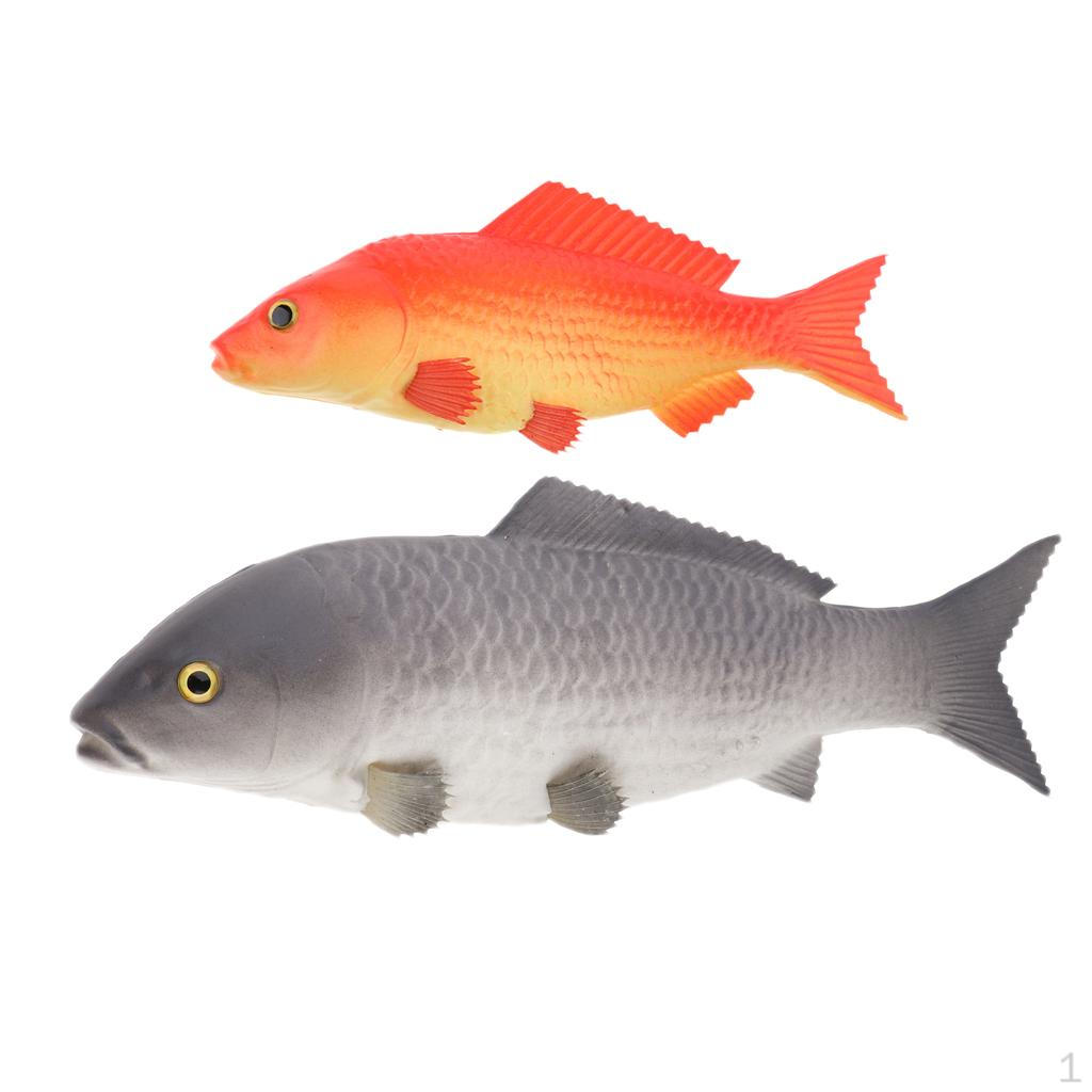 

2 шт. Украшение в виде карпа, украшение для аквариума для вечеринки, детские игрушки