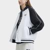 New FILA Baseball Jacket Women's Standard White F11W449504FWT