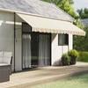 Replacement Fabric for Awning Multicolored Stripes 4x3 M