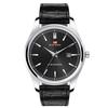 Business Men's Watch Fashion Trend Blue Stainless Steel Waterproof Date Display Quartz Movement Boutique Men Casual Watch Reloj