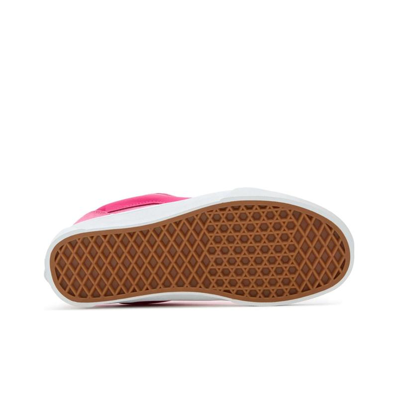 Vans Knu Skool Nubuck Pink Glo Dragon Fruit Lightweight Comfortable Low-Top Kids Skate Shoes Men Sneaker AN0009QCYU2