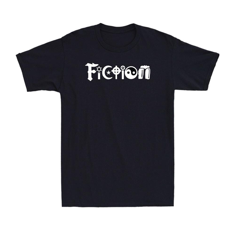 Fiction Shirt Funny Atheist Atheism Irreligious Yin Yang Tai Chi Men s T-Shirt S разноцветный
