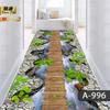 Modern Home Long Corridor Carpet Non-slip Stairway Rug Hotel Lobby Passageway Runner Washable Room Decor Floor Mats Customizable