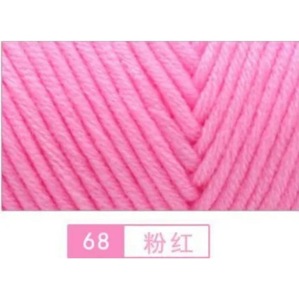 100g Pure Colour Lover Yarn Soft Milk Cotton Yarn Woolen Yarn 8 Ply Thread for Knitting Scarf Wool Handmade DIY Scarves Gift