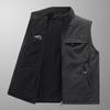 Autumn and Winter Outdoor Vest Men's Jacket Thick Fleece Vest Double-sided Fleece Sleeveless Jacket Horse Clip Vest