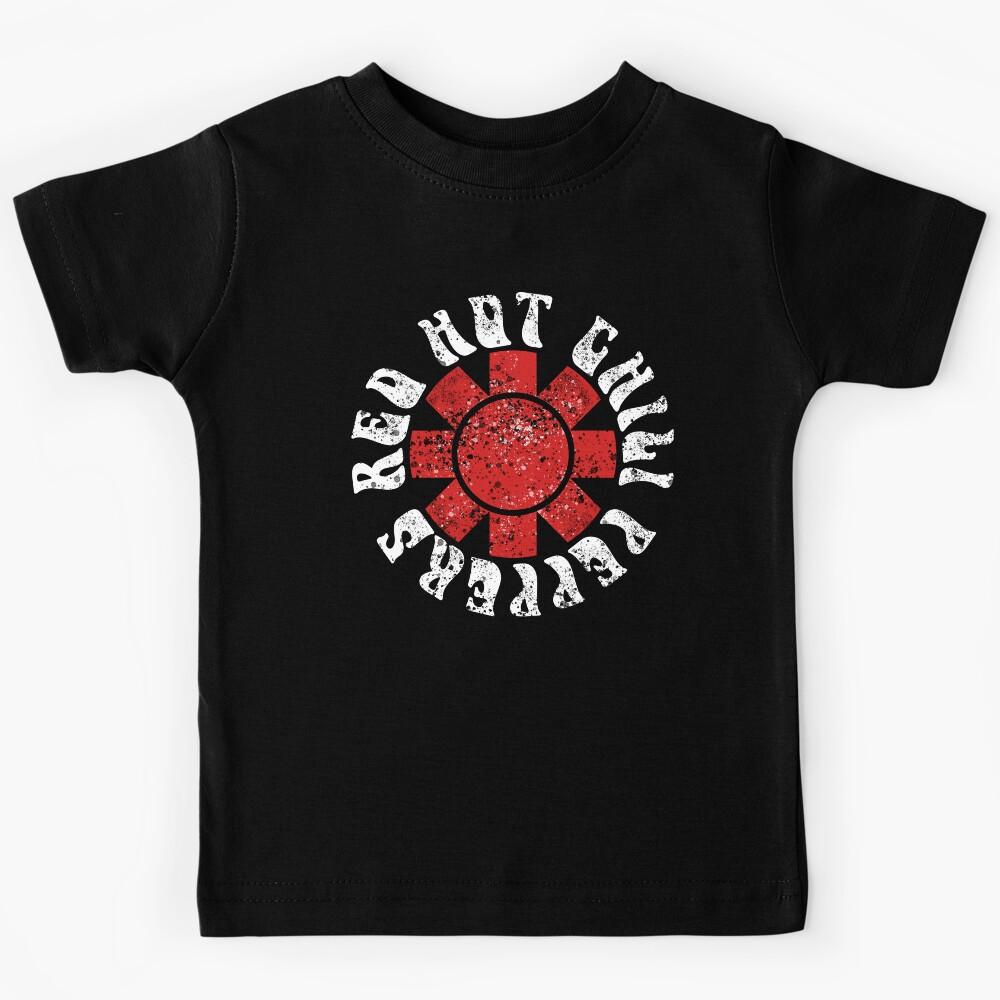 Distressed Hot Peppers - White Red Kids T-Shirt 170