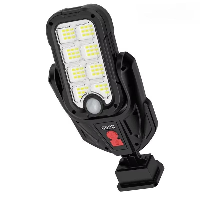 

COB LED Solar Lights Motion Sensor Solar Flood Lights Waterproof Solar Powered Security Spot Wall Lights for Outside Garden LED