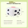 Dice Kawaii Soft Slow Rising Large 6-Sided Dice With Dots Stress Relief Kids Toys Collection Decorative Props