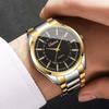 Luxury Men Quartz Watch Simple Dial Mens Business Watches for Male Clock Reloj Hombre