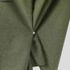 INCERUN Oversized Men Lapel Neck Long Sleeve Side Button Irregular Casual Shirts