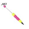 DIY Crafting Pens Beadable Pen, Colorful Fancy Beaded Ballpoint Smooth Flow Gift for Students, Party Favors, Creative Office Supplies