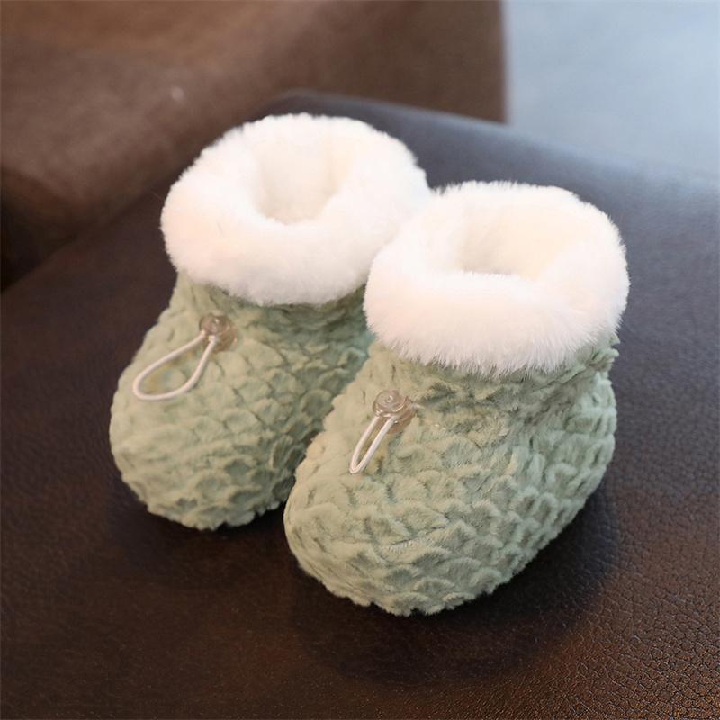Warm Infant Toddler Crib Snow Boots Soft Comfortable Infant Girls Boys Anti-Slip Socks  Newborn Baby Shoes