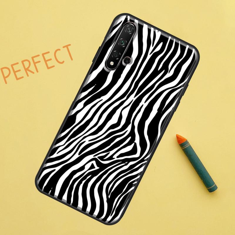 Zebra Stripe Print Case For Huawei Nova 9 10 SE 11i 8i 7i 3i Nova 5T Y60 Y61 Y70 Y90 P20 P30 P40 Lite P60 Pro