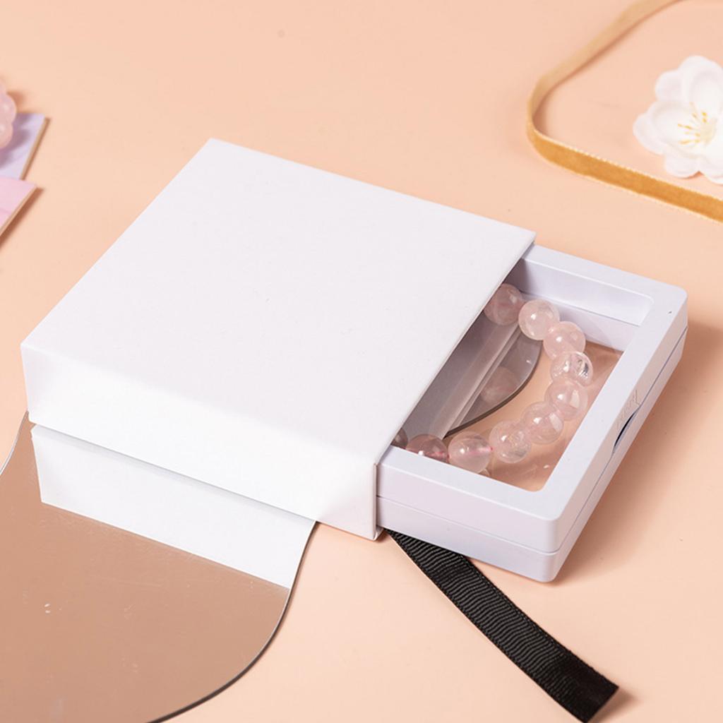 13 Colors Drawer Suspension Drawer Box Earrings Necklace Rings Storage Jewelry Box PE Film Jewelry Packaging Box