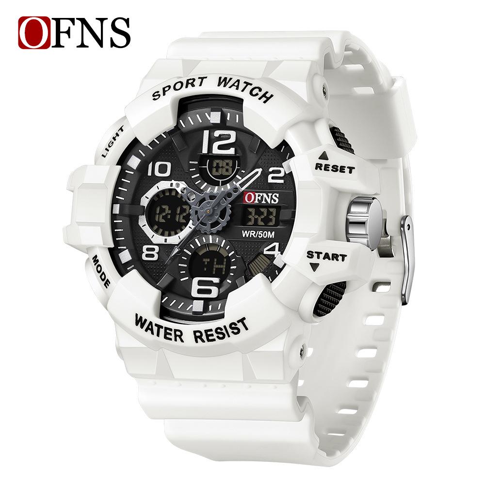 Sanda Men s Multifunctional Waterproof Luminous Sports Watch