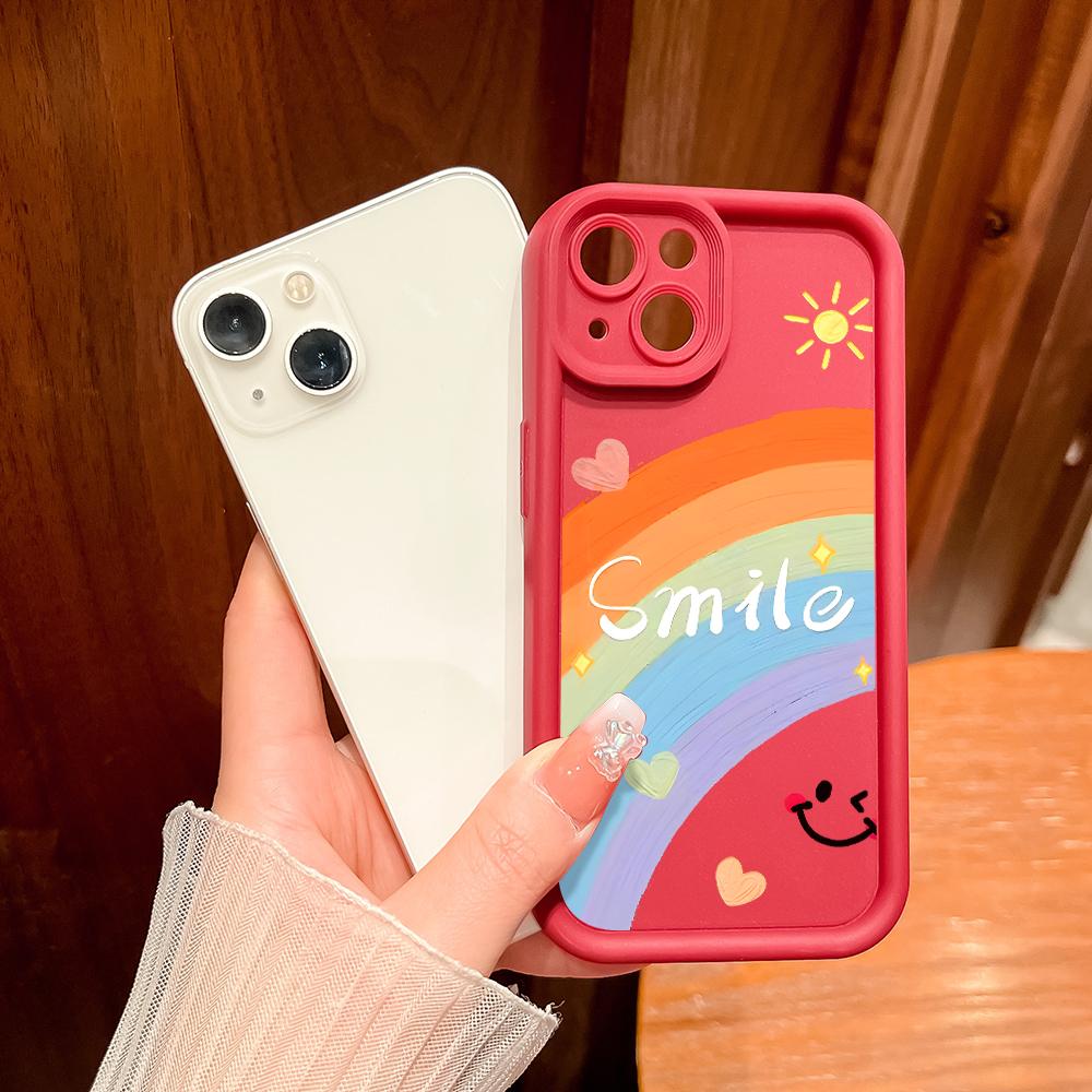 Coque de protection antichoc en silicone souple avec motif de dessin animé pour Huawei Honor Xiaomi Redmi Samsung