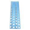 28 Piece Thread Checker Nut and Bolt Measuring Tool with 28 Standard Metric Sizes High Strength Aluminum Alloy for