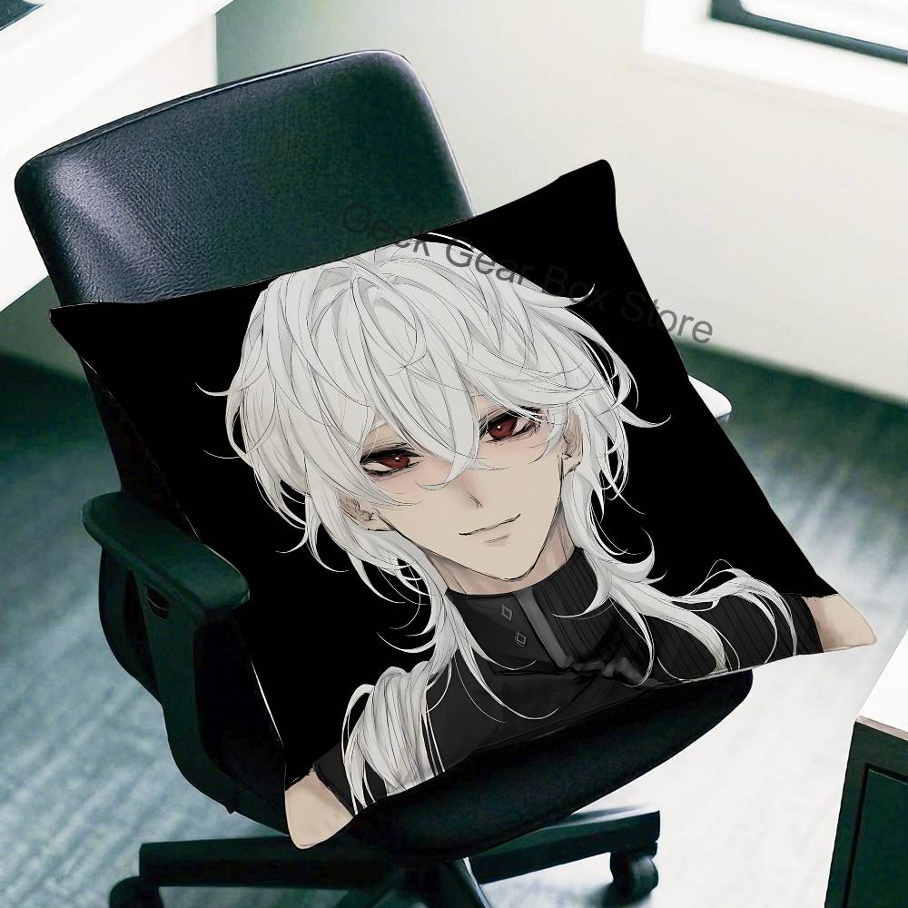 Casper A DDate with DDeath Pillow Case For Sofa Decor Car Office Room Printing Cushion Cover Decorations and Protector