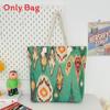 Mandala Canvas Shoulder Bag With Embroidery For Daily Use