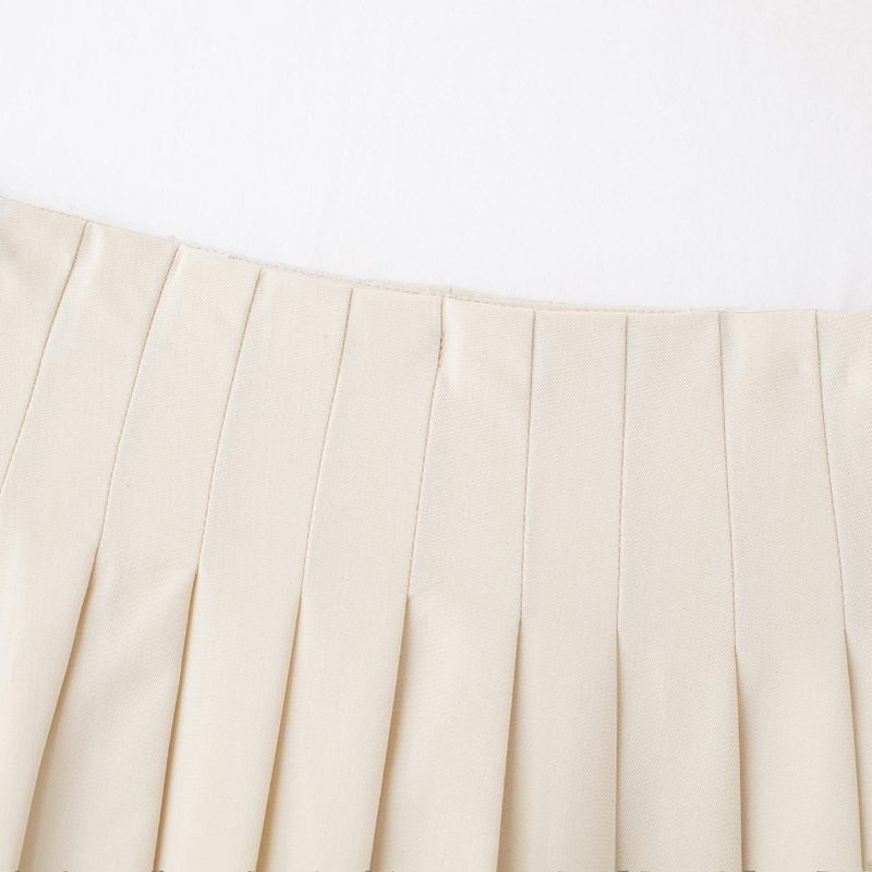 Kaslead New Arrival Women's Fashion Style Stylish Simple and Versatile Wide Pleated Culottes 3152544