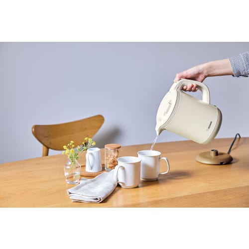 Zojirushi Electric Kettle 0.8L Keeps warm at 90 for 1 hour after boiling Ivory CK-AJ08-CB