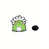 Cute Frog Enamel Pin Set - Adorable Animal Brooches for Clothing & Bags, Perfect Gift for Friends