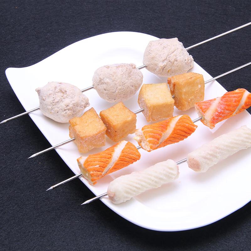 

ZISIZ Commercial Stainless Steel BBQ Skewers