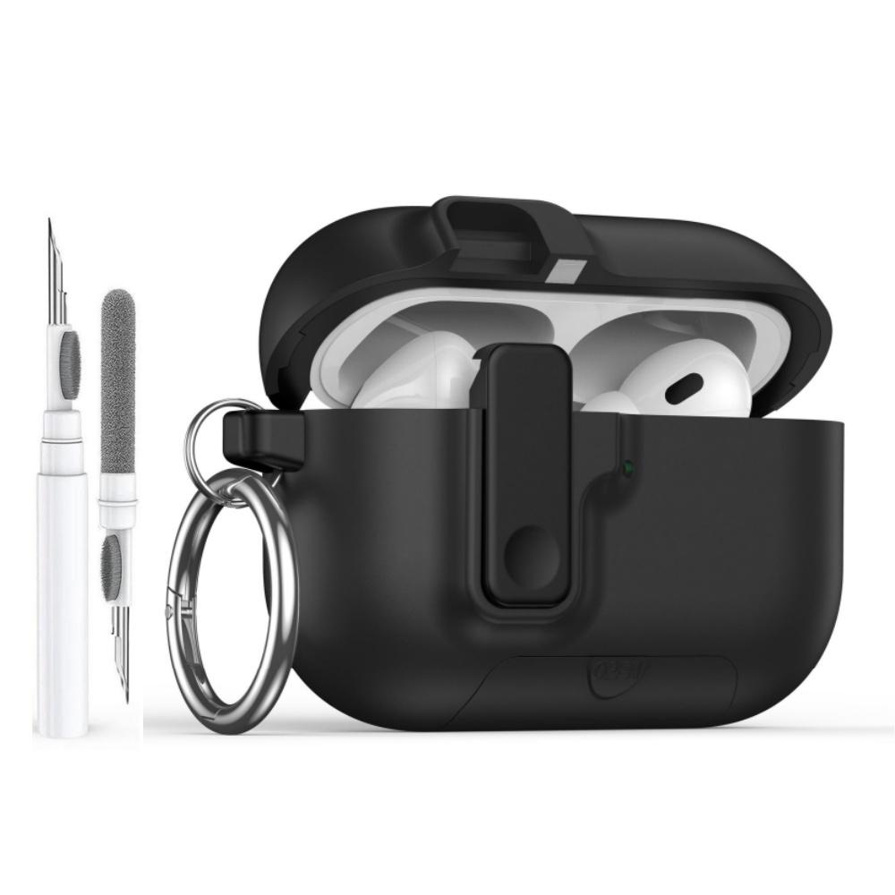for AirPods Pro 3 Case with Phone Holder For AirPods Pro 3 Case Automatic Magnetic Lock with Cleaning Kit Case for AirPods Pro 3