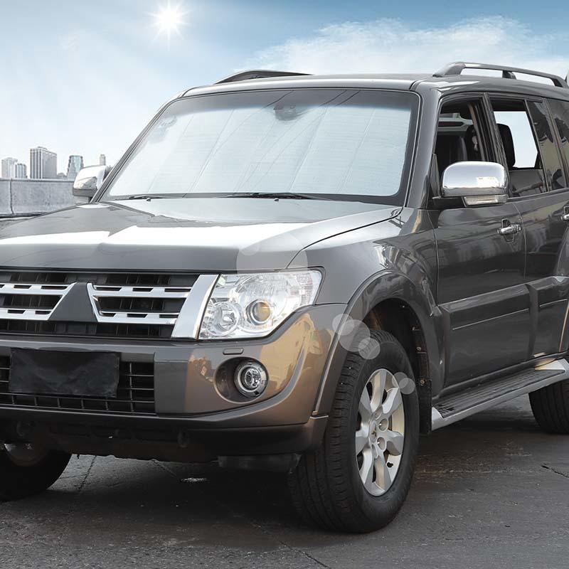 Car Windshield Sunshade Window Shade Foldable Sun Visor Cover Fit For Mitsubishi PAJERO 2007-2021 Car Accessories,1 pc