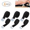 Tie Down Straps Nylon Lashing Strap Car Roof Rack Straps for Cargo Lashing Heavy Duty Fastening Securing Straps with Zinc Alloy Buckles 6 Pack