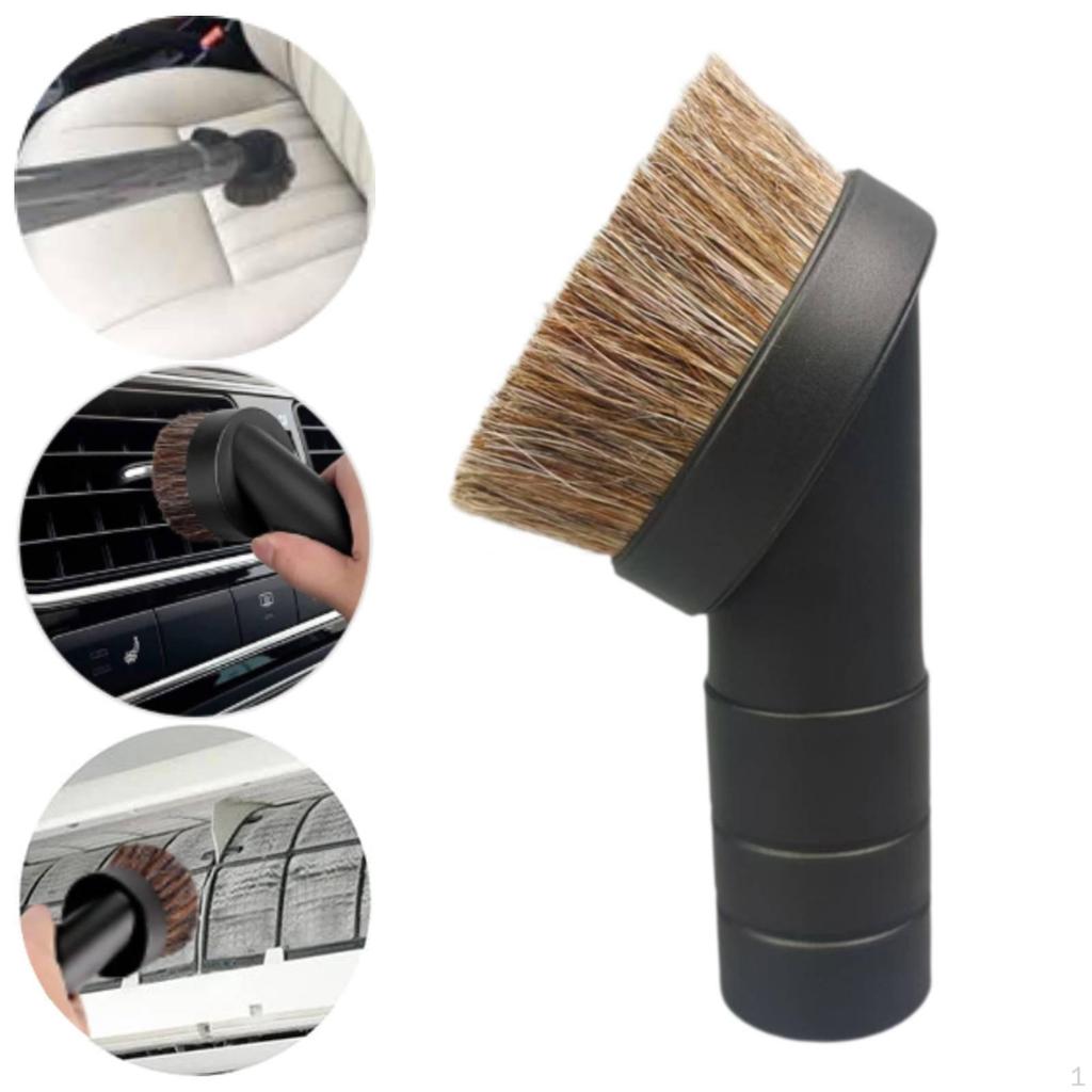 Vacuum Dust Brush Attachment Household Lightweight Round Replacement Easily Install Versatile