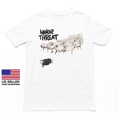 New Hot 2025 Minor Threat Out Of Step  Mens Music Classic Unisex T-Shirt Graphic Tee