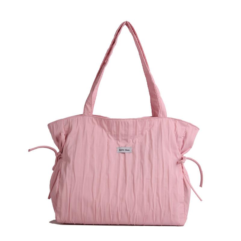 

Large-capacity Underarm Bag Women s Commuter Bag Tote Bag Simple and Versatile Shoulder Bag білий