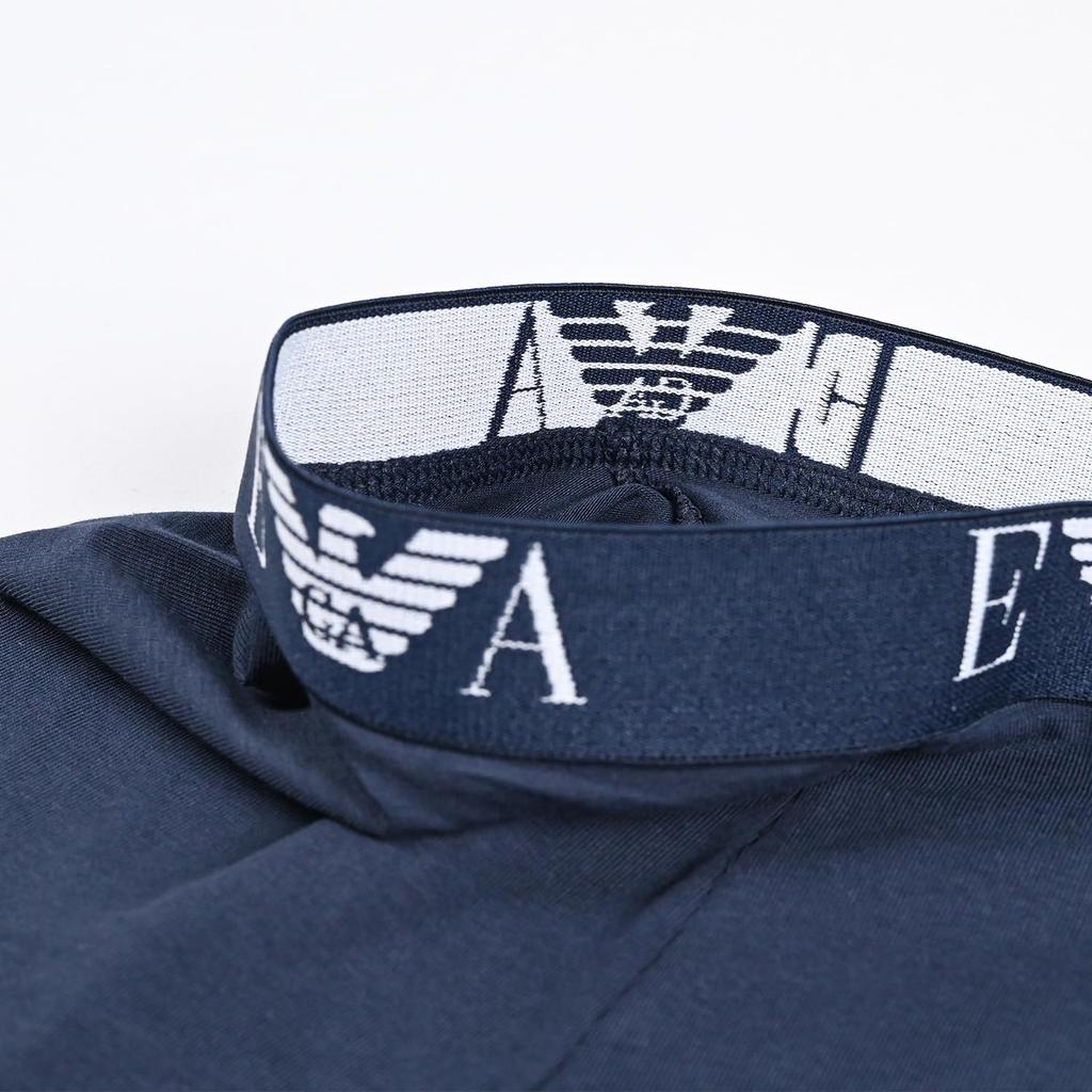 Emporio Armani Men's Boxer Briefs, 3-Pack, Black, White, and Navy, Sizes 111357, CC715, and 56110 (M), Parallel Import.