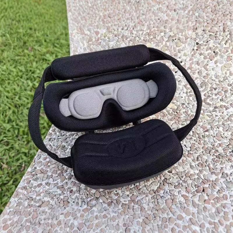 VR Headstrap Eye Pad Protector Backhead Forehead Support for Avata 2 Goggles 3 Flight Glasses Enhances Comfort