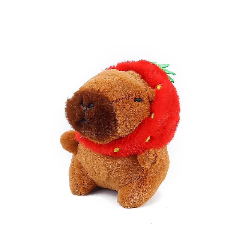 Capybara Plush Keychain Ornament Toy