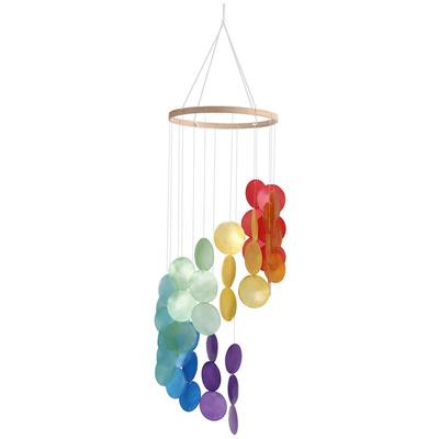 M-Modern-Natural Shell Wind Chimes Dream Catcher Craft Outdoor Yard Decoration Bedroom Living Room Hanging Pendant