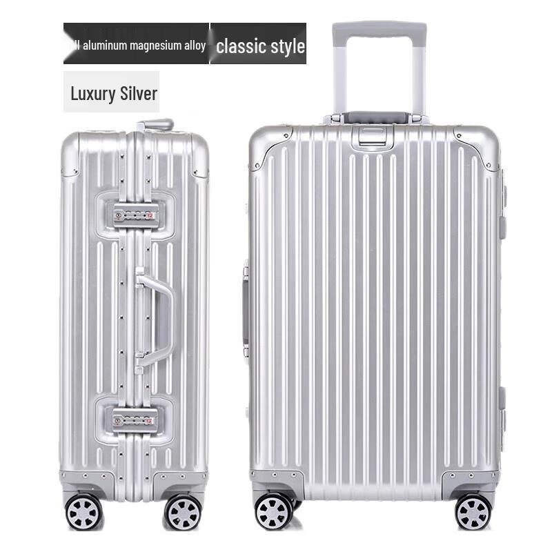 

Универсальный алюминиевый чемодан на колесах 24 inch