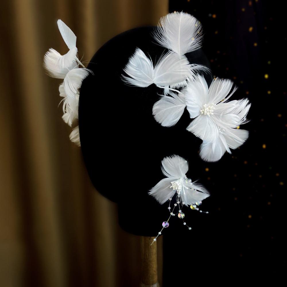 Veil Photography Headband Sweet Wedding Hair Accessories Vintage Bride Headdress Hair Jewelry