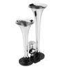 Truck Train Boat RV 150db Super Loud Dual Trumpet Air Horn Chrome