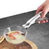 Modern Stainless Steel Heatresistant Dish Tongs For Safe Handling And Serving