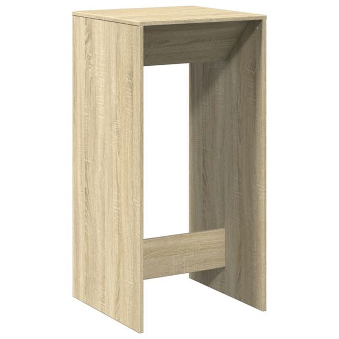 VidaXL Table de bar chêne sonoma 51x50x103,5 cm bois d'ingénierie 854420