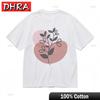 Womens Comfortable Breathable Classic TShirt Minimalist Flower Graphic Tee Cool Modern Creative Clothing Tshirts Femme