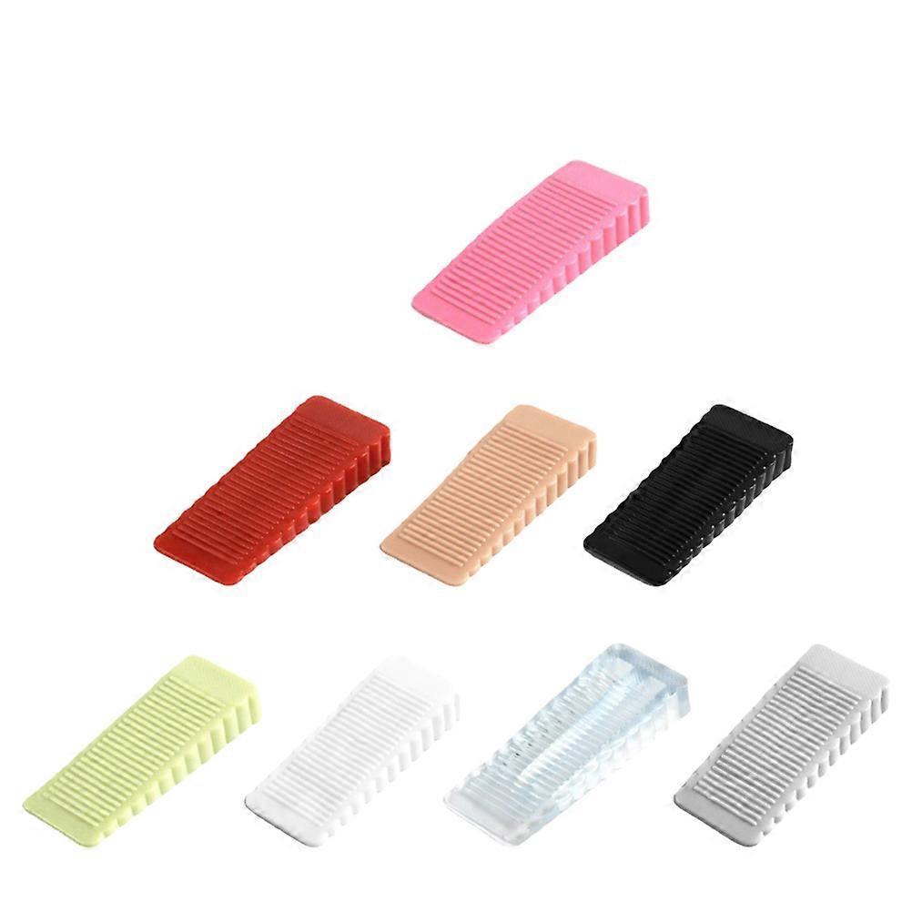 Silicone Door Stopper for Home Use 24Pcs Assorted Color Door Wedges