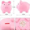 Large Piggy Banks, Cute Plastic Pig Money Box, Piggy Bank for Girls and Boys, Unbreakable Plastic Coin Bank Fun Gifts for Birthday, Festival, Baby