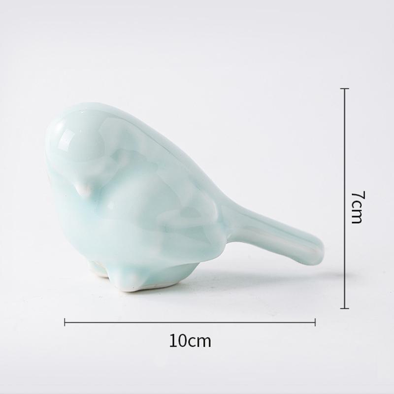 

Керамические украшения в виде птиц в скандинавском стиле, 3D-скульптура птиц, сказочный сад, ландшафт, домашний декор, гостиная, офис, рабочий стол, ремесла